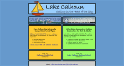 Desktop Screenshot of lakecalhoun.org